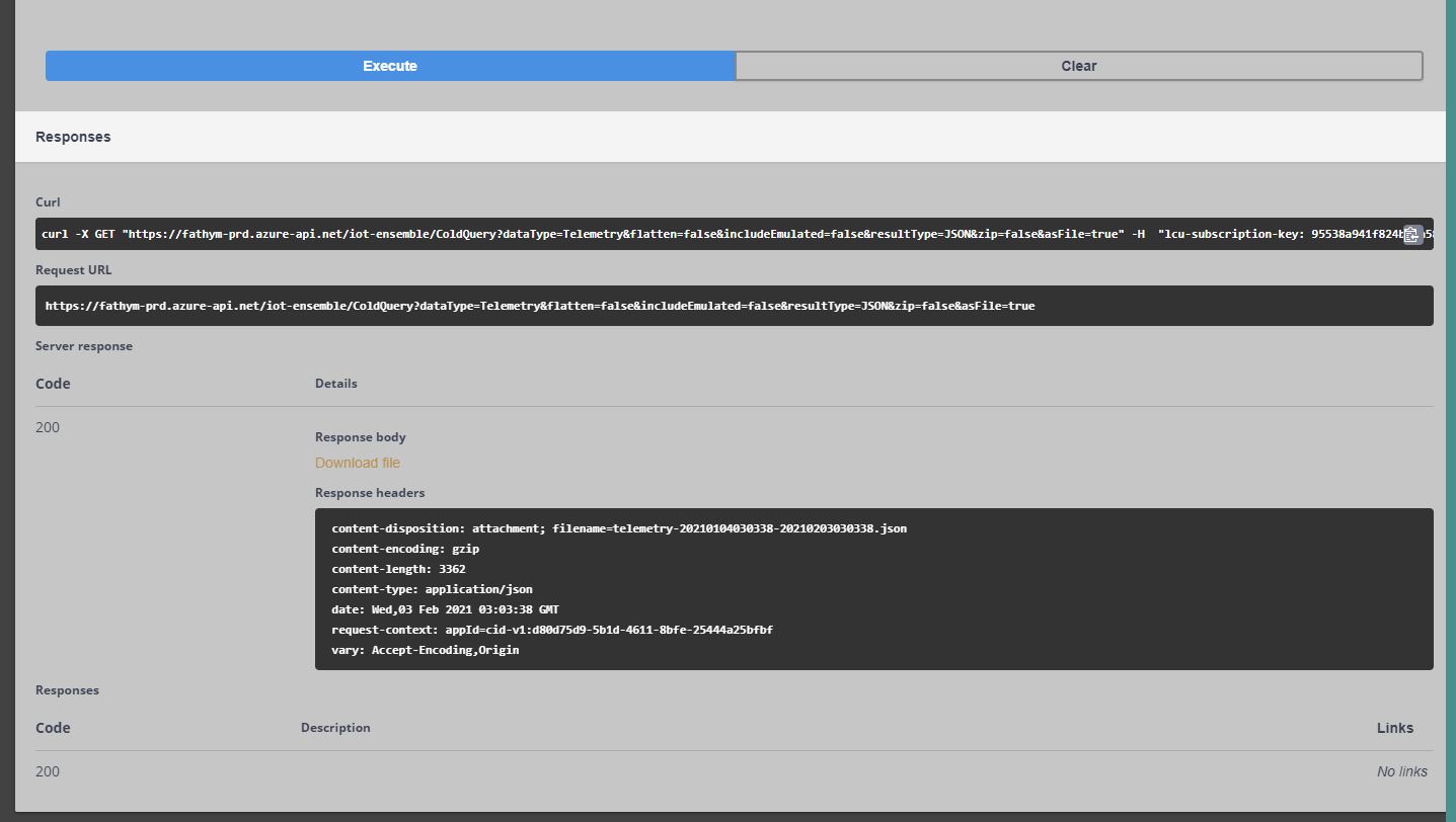 Storage Access Cold Query