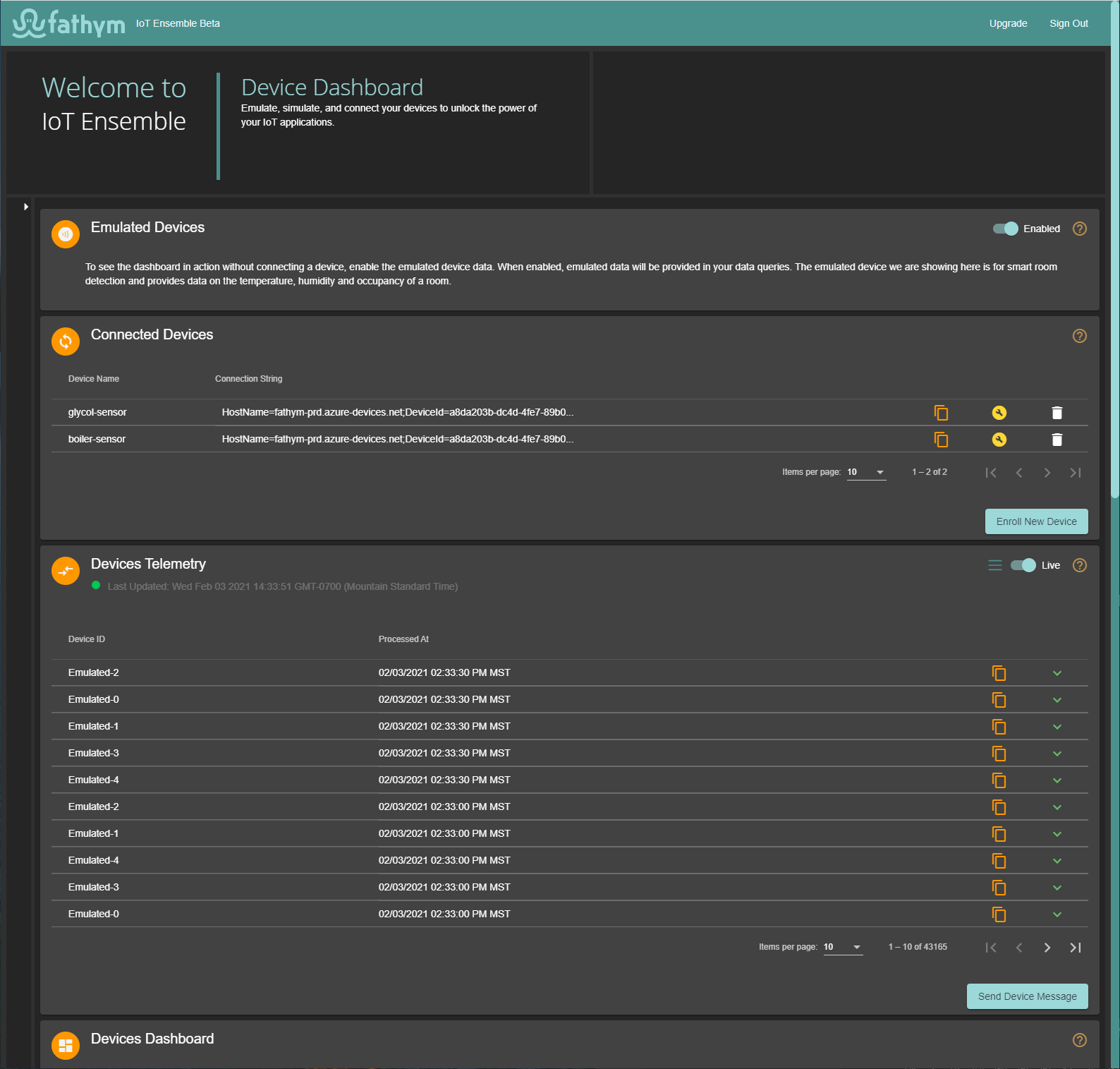 Fathym IoT Ensemble